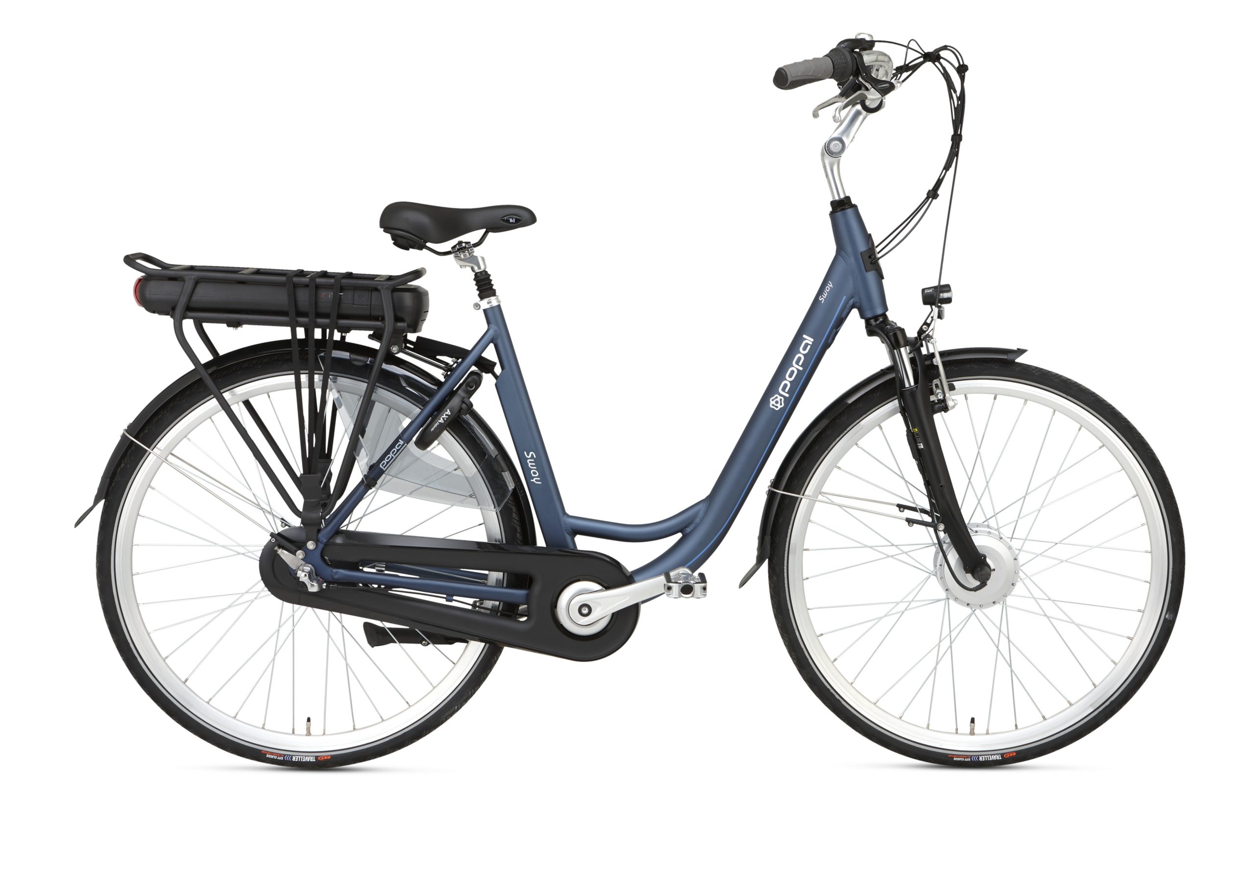 Popal Sway Elektrische Damesfiets 28 inch blue - Nieuwe kopen? H&H Dutch Bikes!